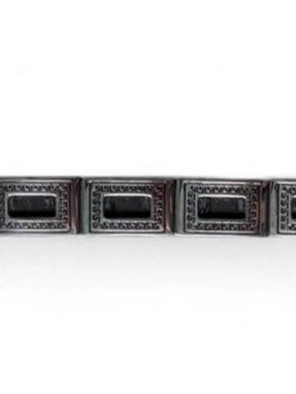 Vintage 90s Greek Key Link Belt